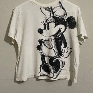 Off White Minnie Mouse Tee